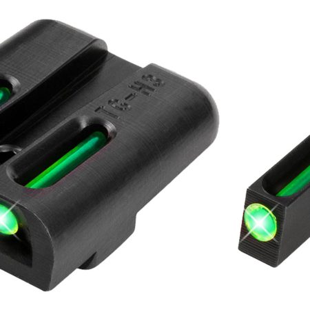 TruGlo TG131XT TFO  Green/Tritium/Fiber Optic Front Sight-Green/Tritium/Fiber Optic Rear Sight Springfield Armory XD