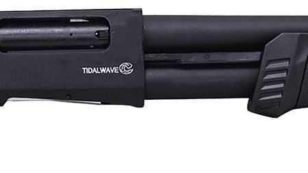 Citadel CBTW1214 Boss Tidalwave 12 Gauge Pump 3" 5+1 14.75" Black Bore Barrel, Black Receiver w/3/8" Dovetail, Fixed Black Synthetic Stock
