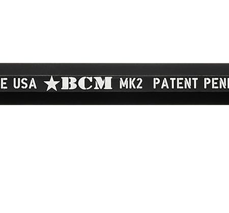 BCM GFHMK2MED Asymmetric MK2 Charging Handle Compatible w/ Mil-Spec AR-15 Black 7075 T-6 Aluminum