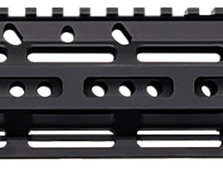 BCM RAIDERM10556BL RAIDER-M13 Rail  Black Anodized 10.00" M-LOK Free-Floating Style Made of Aluminum for AR-Platform