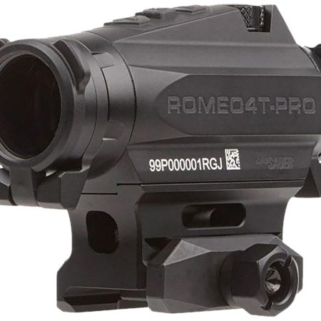 Sig Sauer Electro-Optics SOR44101 Romeo4T Pro Black 1 x 20 mm 2 MOA Red Quad Ballistic Dot/65 MOA Circle