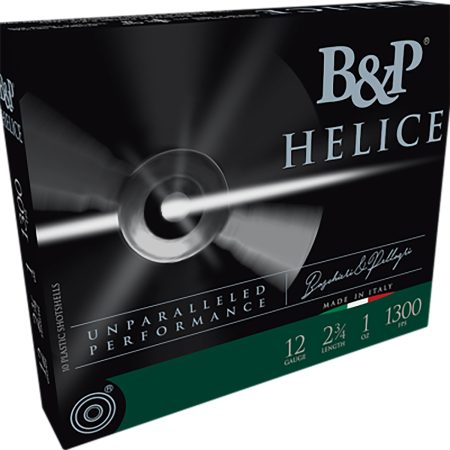 B&P Ammunition 12B1FE75 Helice Electro 12Gauge 2.75" 1oz 7.5Shot 10 Per Box/10 Case