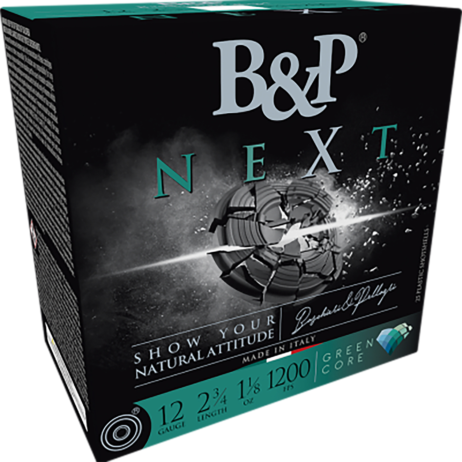 B&p Ammunition 12B18NX9 Next 12Gauge 2.75" 1 1/8oz 9Shot 25 Per Box/10 Case