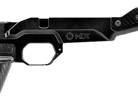 Mdt Sporting Goods Inc 107835BCF HNT26 Chassis System Black Carbon Fiber Fits Howa 1500 SA/ Weatherby Vanguard Compatible w/ AICS Mags Short Action ARCA
