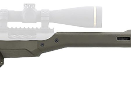 Mdt Sporting Goods Inc 107837CKG HNT26 Chassis System Cobalt Green Fits Howa 1500 SA/ Weatherby Vanguard Compatible w/ AICS Mags Short Action Standard