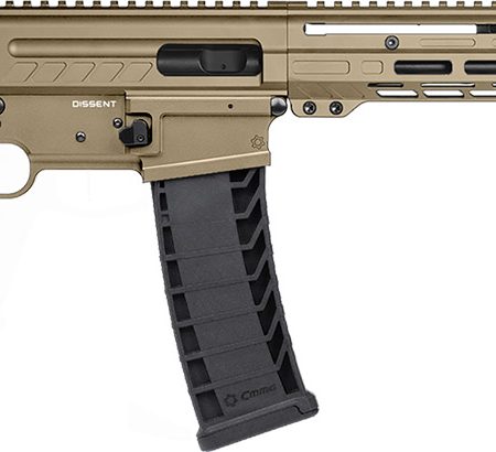 CMMG 94AC80FCT Dissent BR4 *CA Compliant 9mm Luger 10+1 16.10" Black Nitride Threaded Barrel, Coyote Tan Cerakote Picatinny Rail Aluminum Receiver, Magpul SGA Black Polymer Stock