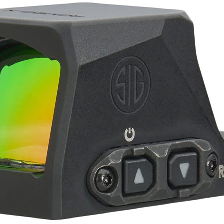 Sig Sauer Electro-Optics SORX1300 Romeo-X Enclosed Black 1 x 24 mm 2 MOA Red Dot/32 MOA Circle Multi Reticle