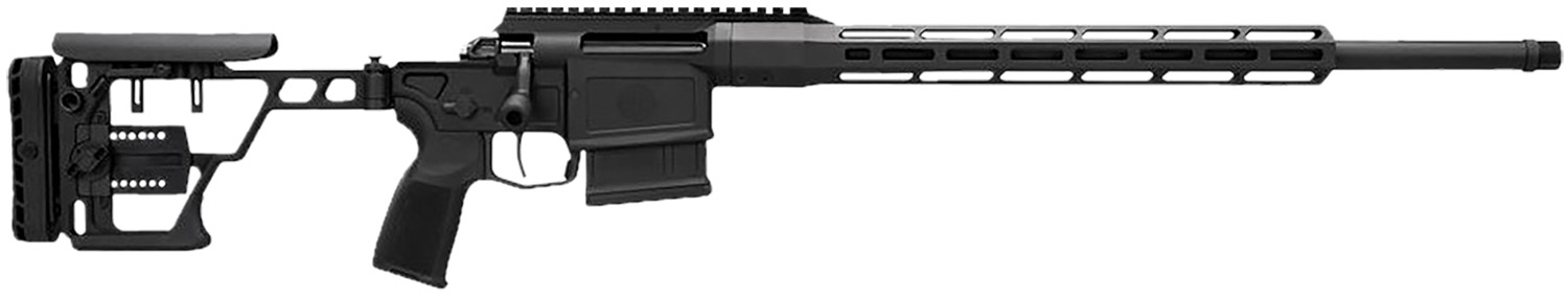 Sig Sauer CROSS27720B Cross 277 Sig Fury 5+1 20" Stainless Steel Barrel, Black Anodized Picatinny Rail Aluminum Receiver, M-LOK Handguard, Black Precision Adj Folding Stock