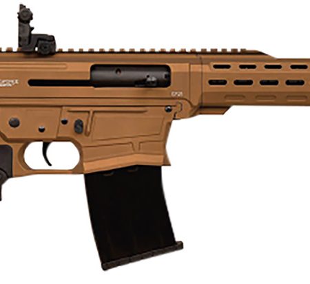 Gforce Arms GF2512BNZ GF25  12 Gauge Semi-Auto 3" 5+1 20" Bronze Cerakote Spiral Threaded Barrel, Bronze Cerakote Picatinny Rail Aluminum Receiver, Adjustable Black Synthetic Stock w/Black Rubber Grip