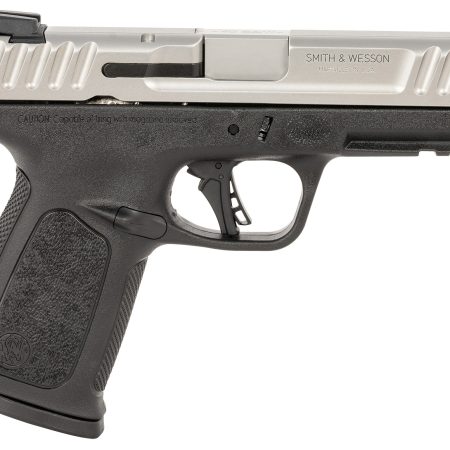 Smith & Wesson 13937 SD40 2.0 Compact Frame 40 S&W 10+1 4" Stainless Steel Barrel, Satin Serrated Stainless Steel Slide, Black Polymer Frame w/Picatinny Rail, Textured Grip