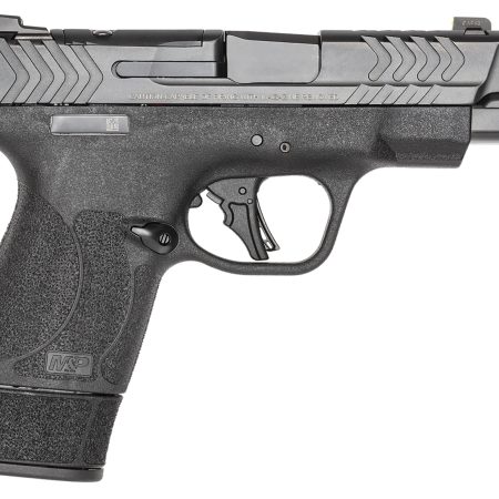 Smith & Wesson 13990 M&P 9 Shield Plus 9mm Luger 10+1 15+1 13+1 4" Stainless Armornite Gray Ported/Serrated Stainless Steel Slide Black Textured Grip