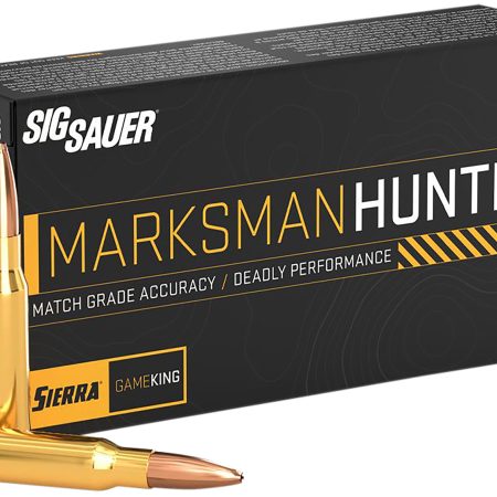Sig Sauer E65CMGK13020 Marksman Hunter 6.5Creedmoor 130gr 20 Per Box/10 Case