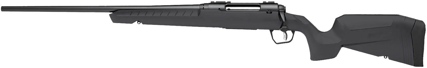 Savage Arms 32102 Axis 2 25-06 Rem 4+1 22" Matte Black Sporter Barrel, Matte Black Drilled & Tapped Steel Receiver, Fixed Matte Gray Synthetic Stock, Left Hand