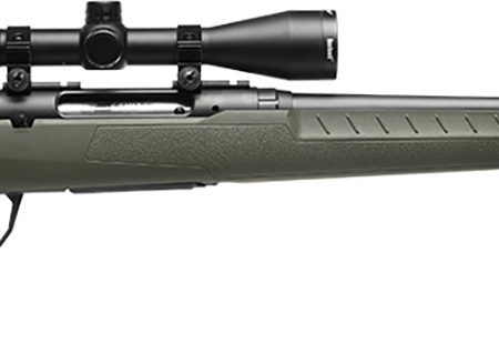 Savage Arms 32158 Axis 2 XP Combo Full Size 270 Win 4+1 22" Black Sporter Barrel, Black Carbon Steel Receiver Drilled & Tapped, OD Green Fixed Synthetic Stock, Weaver 3-9x40mm Scope, Right Hand
