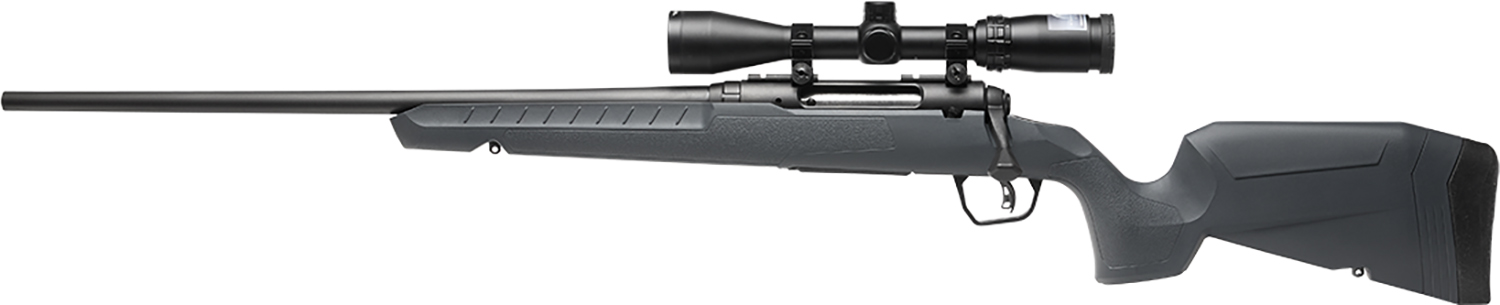 Savage Arms 32207 Axis 2 XP Combo Full Size 6.5 Creedmoor 4+1 22" Black Sporter Barrel, Black Carbon Steel Receiver Drilled & Tapped, Gray Fixed Synthetic Stock, Weaver 3-9x40mm Scope, Left Hand