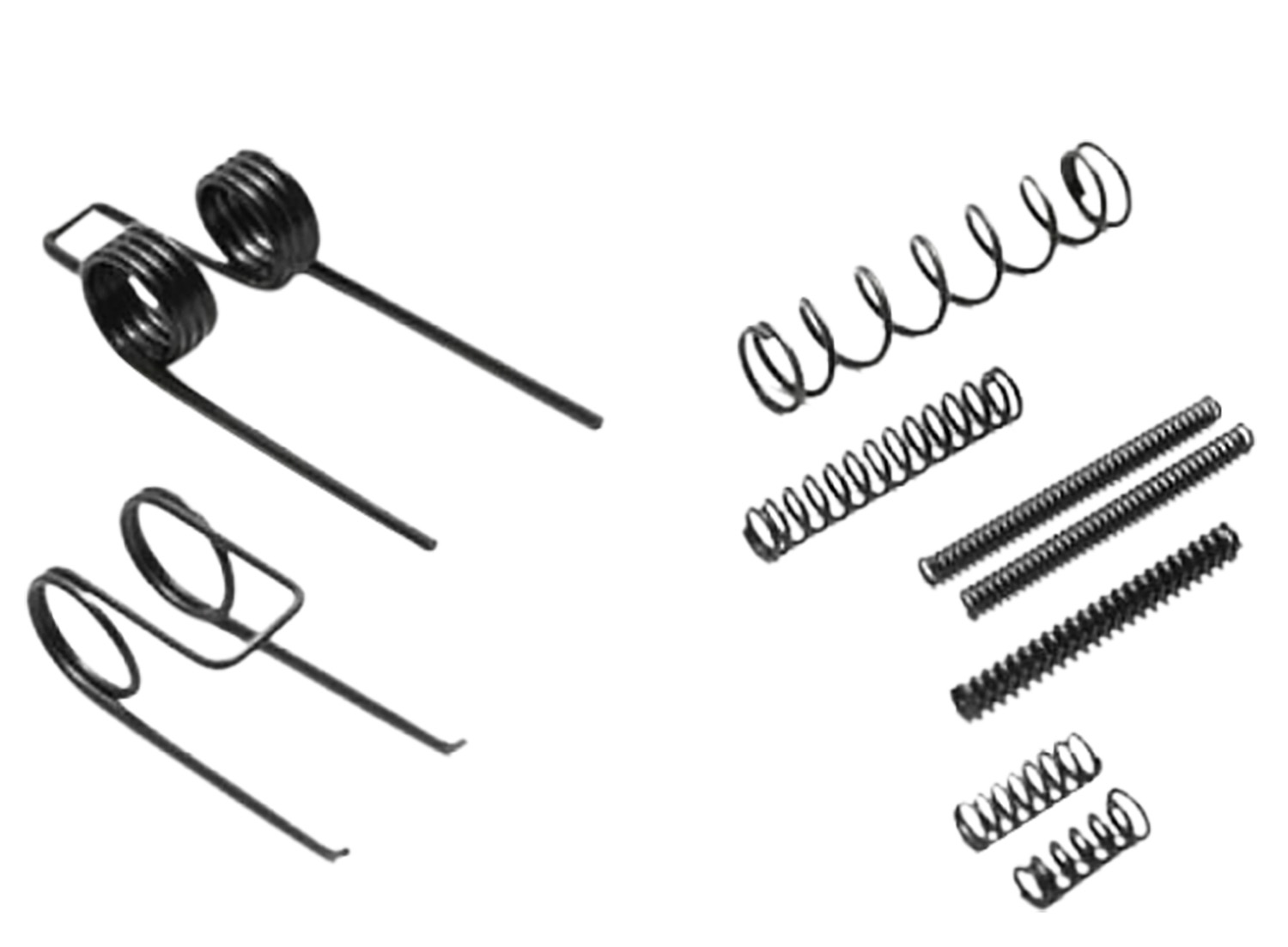 Lead & Steel Llc LSLSK Mil-Spec Lower Spring Kit Black