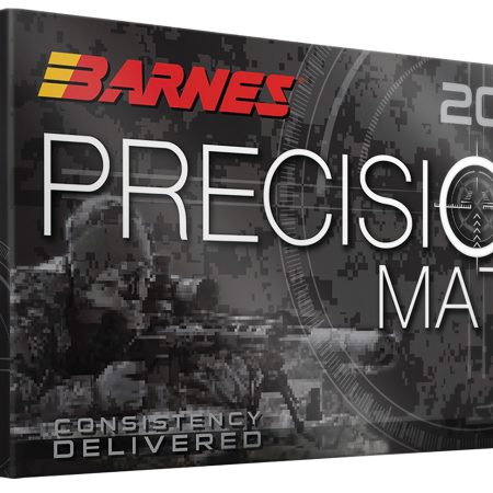 Barnes Bullets 32017 Precision Match 223Rem 55gr Match Burner OTM BT 20 Per Box/10 Case