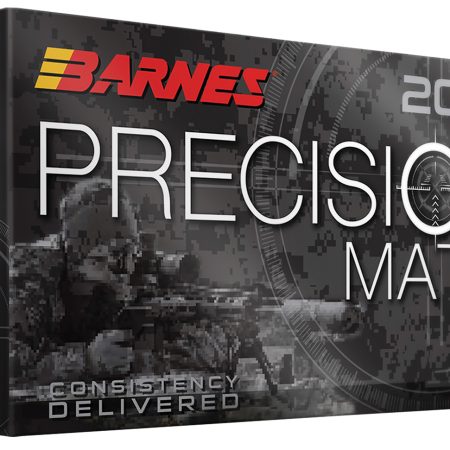 Barnes Bullets 32018 Precision Match  223Rem 77gr Match Burner OTM BT 20 Per Box/10 Case