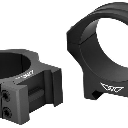 Warne 8520M HyperLite  Matte Black MagnaFusion Alloy 34mm Tube Low Maxima/Weaver/Picatinny