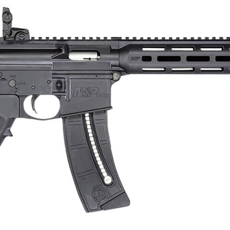 Smith & Wesson 14375 M&P15-22 Sport Bundle .22 LR 25+1 16.50" Black Threaded Barrel Polymer Receiver Black Handguard Grip