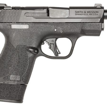 Smith & Wesson 14095 M&P9 Shield Plus Micro-Compact Frame 9mm 10+1 15+1 13+1 3.70" Black Armornite Stainless Steel Slide Black Polymer Frame Textured Grip
