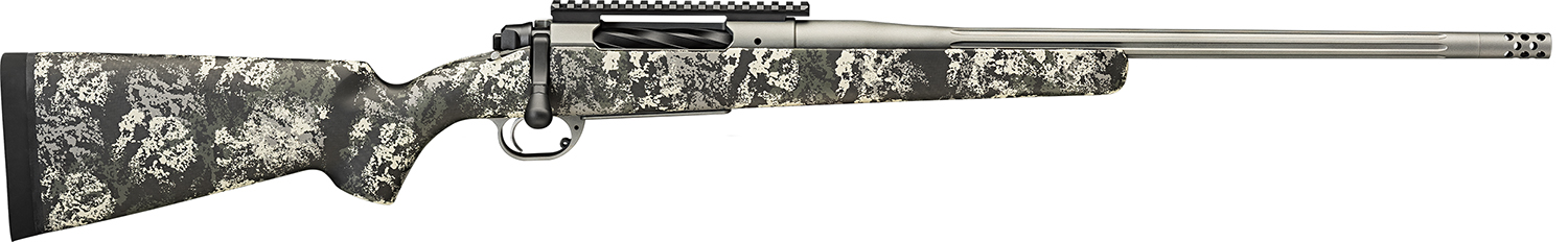 Springfield Armory BAB92465PRCY 2020 Boundary 6.5 PRC 24" Rogue Camo Fluted Barrel Tactical Gray Cerakote Model 2020 Stainless Steel Receiver Carbon Fiber w/ M-LOK