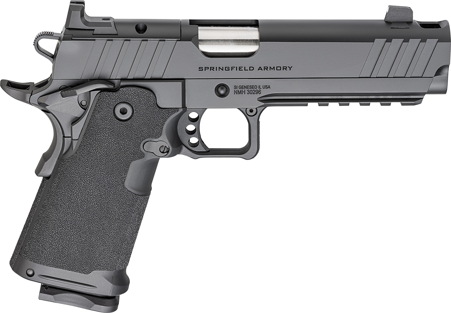 Springfield Armory PH9119AOSCOMP Prodigy 9mm 20+1 17+1 5" Stainless Black Cerakote Optic Ready Carbon Steel Slide Polymer Grip