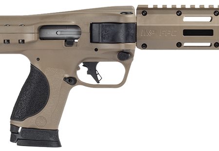 Smith & Wesson 14376 M&P FPC  9mm Luger 23+1 18.60" Black Oxide Flat Dark Earth Cerakote Aluminum Receiver M-LOK Handguard Polymer Stock Palm Swell Grip