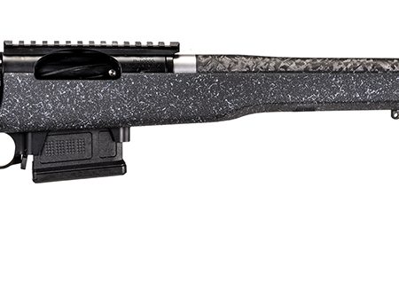 Proof Research 137895 Elevation MTR 2.0 7mm PRC 22" Carbon Fiber Wrapped Match Grade Threaded Barrel, Black Cerakote Picatinny Rail Steel Receiver, Fixed Proof Black Granite Carbon Fiber Stock