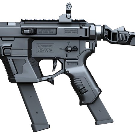 Recover Tactical PIXPBFBR01 P-IX+Basic PG9 Folding Brace Metal Front Guard Black