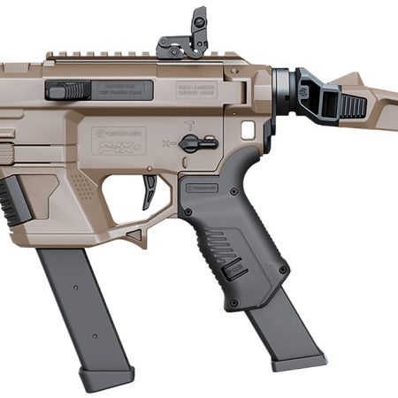 Recover Tactical PIXPMGFST02 P-IX+MG  PG9 SR20 Metal Front Guard Folding Stock Tan