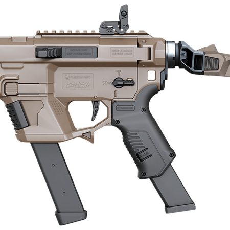 Recover Tactical PIXPMGFBR02 P-IX+MG PG9 SR20 Metal Front Guard Folding Brace Tan