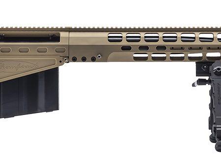Thompson TAO50FDE TAO50  50 BMG 10+1 29" Black Steel Barrel, Flat Dark Earth Anodized Picatinny Rail Aluminum Receiver, Magpul PRS Gen3 Polymer Stock, Magpul MOE+ Grip, Features Accu-Tac Bipod