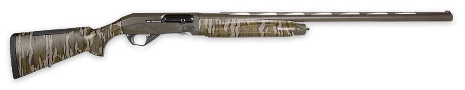 Weatherby XBL1228SMG Sorix Full Size 12 Gauge 3.5" 2+1 28" Vent Rib Barrel & Drilled & Tapped Steel Receiver, Mossy Oak Bottomland Synthetic Stock w/Adj Shim, Ambidextrous