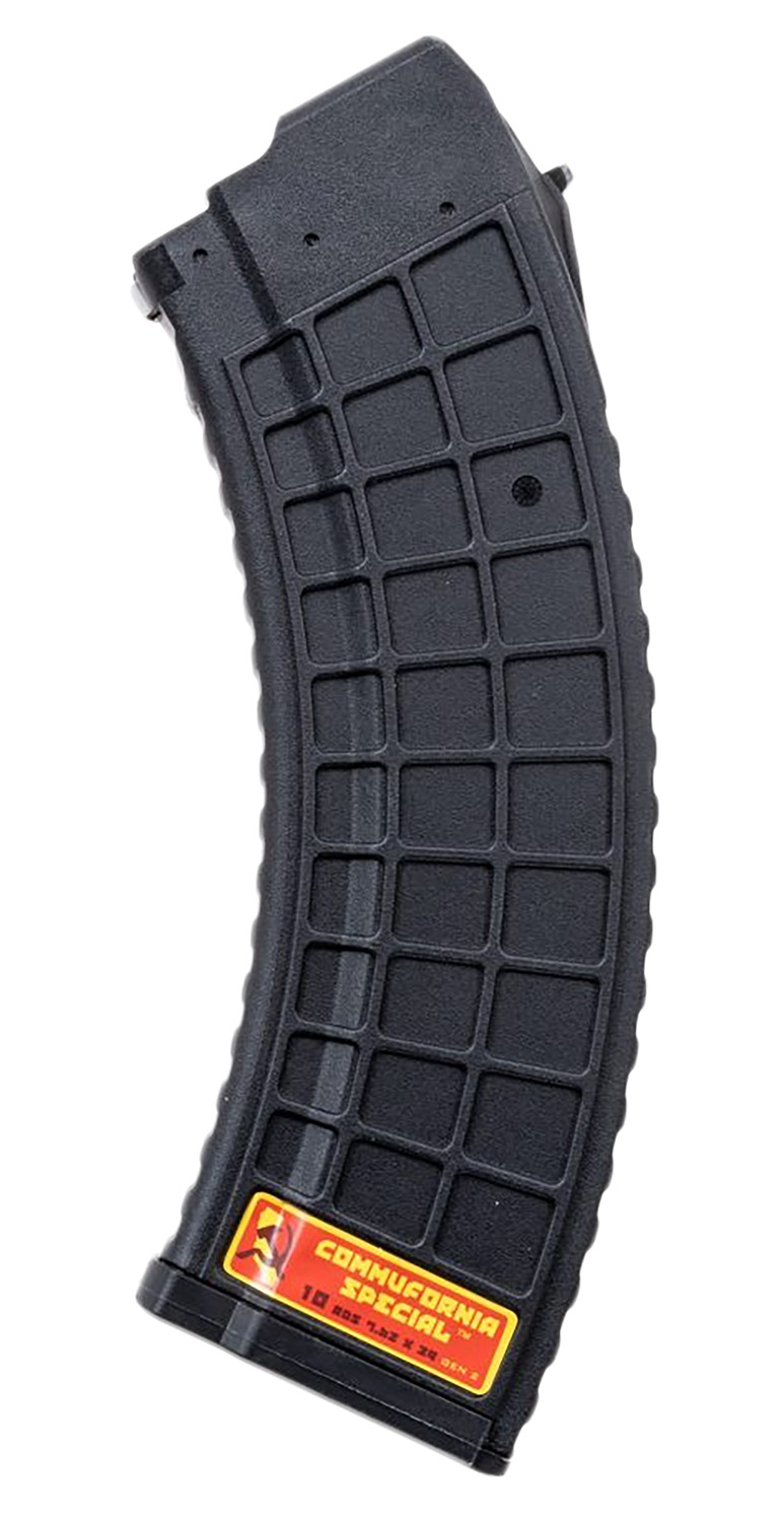 Xtech Tacitcal XTT1152BLK1030 Gen2 10rd Waffle 7.62X39 Fits AK-47 Black Stainless Steel