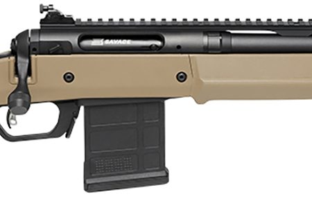 Savage Arms 58190 110 Scout Full Size 300 Blackout 10+1  16.50" Flat Dark Earth Threaded Barrel, Picatinny Rail Carbon Steel Receiver, Magpul Hunter Synthetic Stock