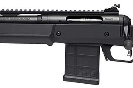 Savage Arms 58183 110 Scout Full Size 6mm ARC 10+1  16.50" Matte Black Threaded Barrel, Picatinny Rail Carbon Steel Receiver, Black Magpul Hunter Synthetic Stock Left Hand