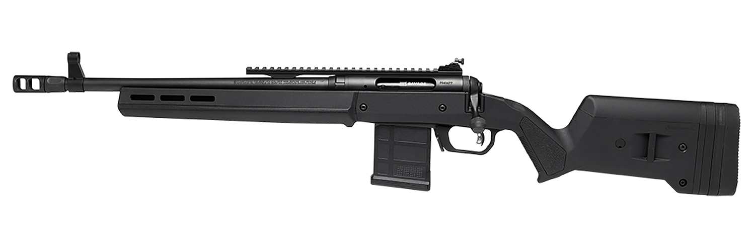 Savage Arms 58184 110 Scout Full Size 350 Legend 10+1 16.50" Matte Black Threaded Barrel, Picatinny Rail Carbon Steel Receiver, Black Magpul Hunter Synthetic Stock, Left Hand
