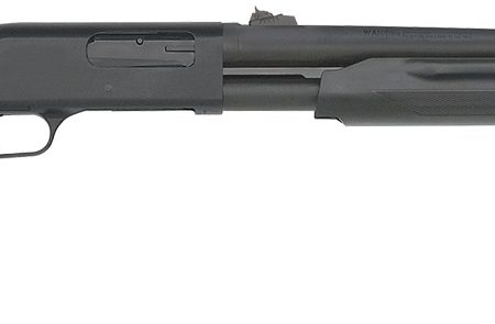 Mossberg 56424 500 Slugster 12 Gauge Pump 3" 5+1 24" Matte Blued Steel Barrel, Matte Blued Receiver, Fixed Synthetic Stock