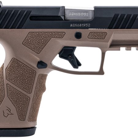 Taurus 1-GX2931B-10 GX2 9mm Luger 10+1 3.37" Matte Stainless Steel Barrel, Matte Black Serrated Stainless Steel Slide, Brown Polymer Frame w/Picatinny Rail, Polymer Grip