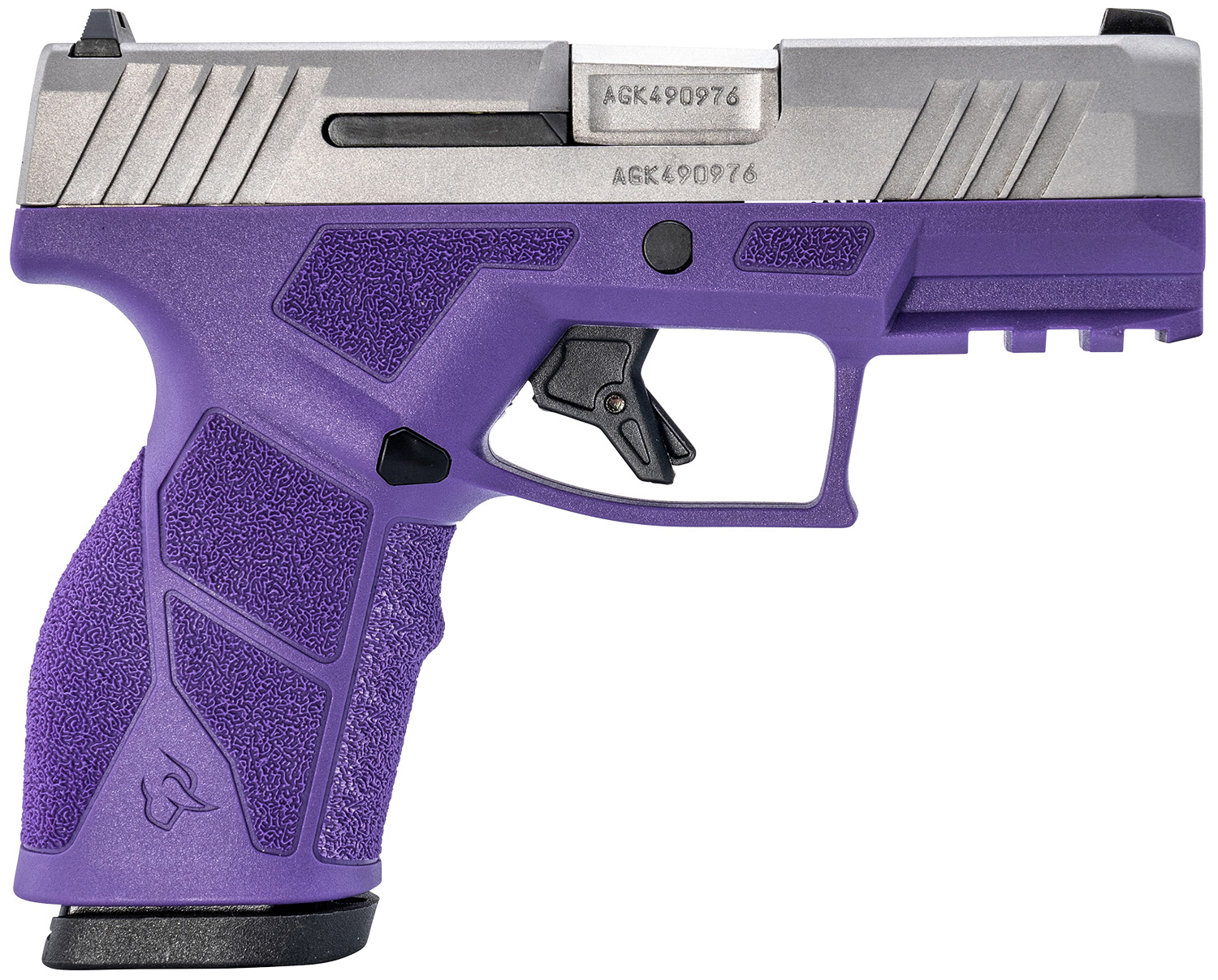 Taurus 1-GX2939DP GX2 9mm Luger 13+1 3.37" Matte Stainless Steel Barrel, Matte Serrated Stainless Steel Slide, Dark Purple Polymer Frame w/Picatinny Rail, Polymer Grip