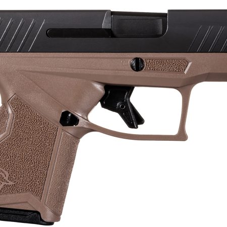 Taurus 1-GX4M931-B GX4  Micro-Compact Frame 9mm Luger 11+1 3.06" Satin Black DLC Stainless Steel Barrel Black Alloy Steel Serrated Slide Brown Stainless Steel Frame Textured Grip