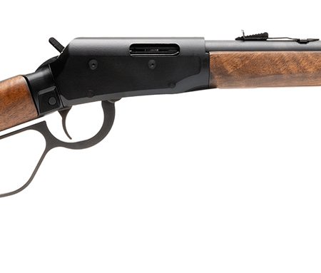 Savage Arms 46000 Revel Classic Full Size 22 LR 12+1 18" Black Medium Profile Barrel, Black Drilled & Tapped Aluminum Receiver, Satin Walnut Fixed Stock, Toolless Takedown