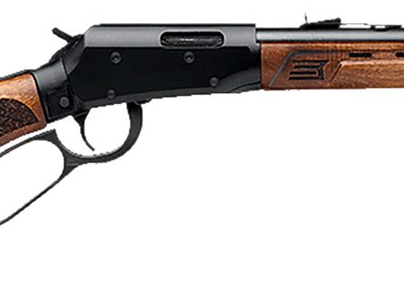 Savage Arms 46020 Revel Deluxe Full Size 22 LR 12+1 18" Black Threaded Barrel, Black Drilled & Tapped Aluminum Receiver, Satin Walnut Fixed Stock, Right Hand