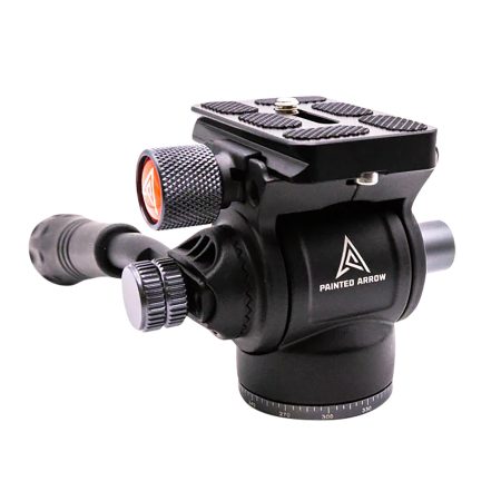 Painted Arrow MAGFH1 FH1 Tripod Fluid Head Black