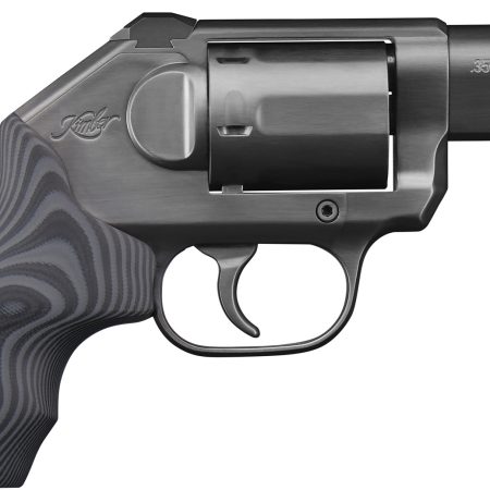 Kimber Mfg, Inc 3400012CA K6S DC *CA Compliant DAO 357 Mag 6 Shot 2" Brushed Black DLC Stainless Steel Barrel & Cylinder, Black DLC Brushed Stainless Steel Frame, G10 Grip, Concealed Hammer