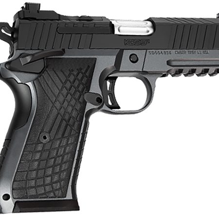 Kimber Mfg.,inc 3100018 KDS9C Rail 9mm 10+1 4.09" KimPro Gray/Black Front and Rear Serrations Stainless Steel G-10 Grip
