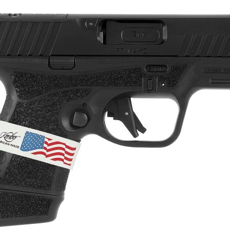 Kimber Mfg, Inc 3800004 R7 Mako Liberty Sub-Compact Frame 9mm Luger 13+1 3.37" Black DLC Match Grade Barrel, Black FNC Nitride Optic Ready/Serrated Stainless Steel Slide, Black Polymer Frame