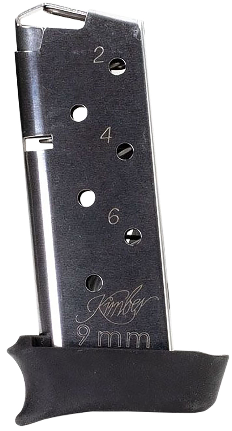 Kimber Mfg, Inc 4000905 Micro 9 w/ Hogue Grip Extender 7rd Extended 9mm Luger Stainless