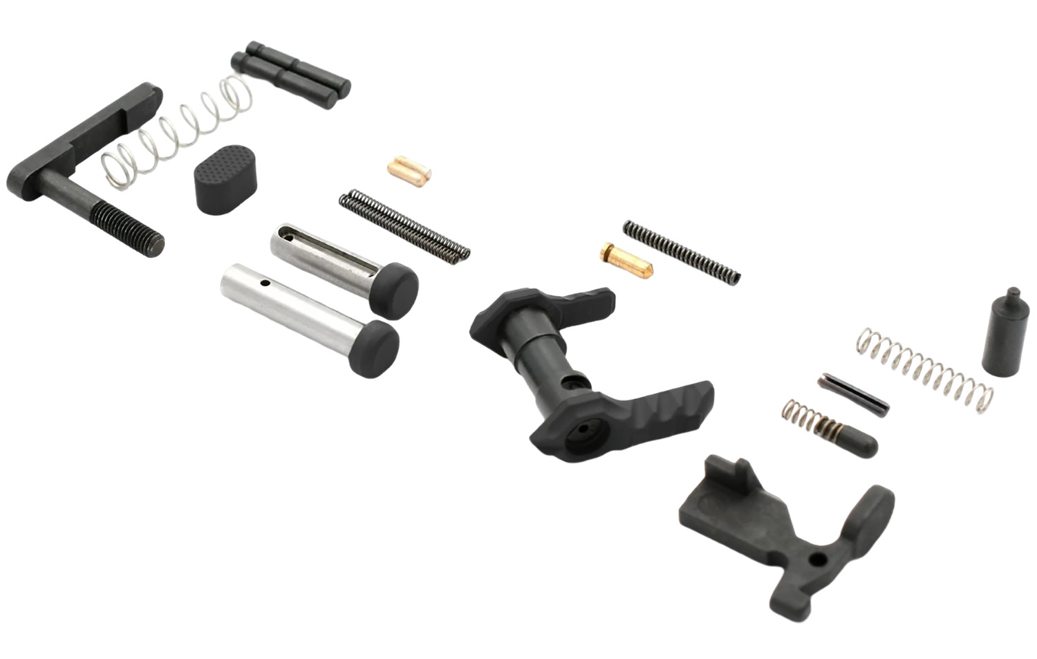 Timber Creek Outdoors GLPKBL Greyman Lower Parts Kit AR-Platform Black